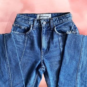 Reformation Seamed Jean